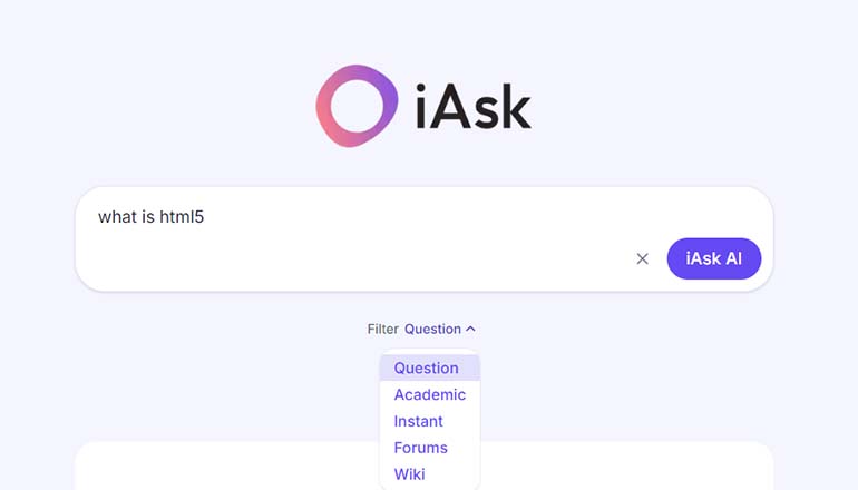 How to use iAsk AI